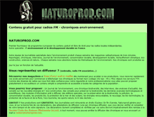 Tablet Screenshot of naturoprod.com
